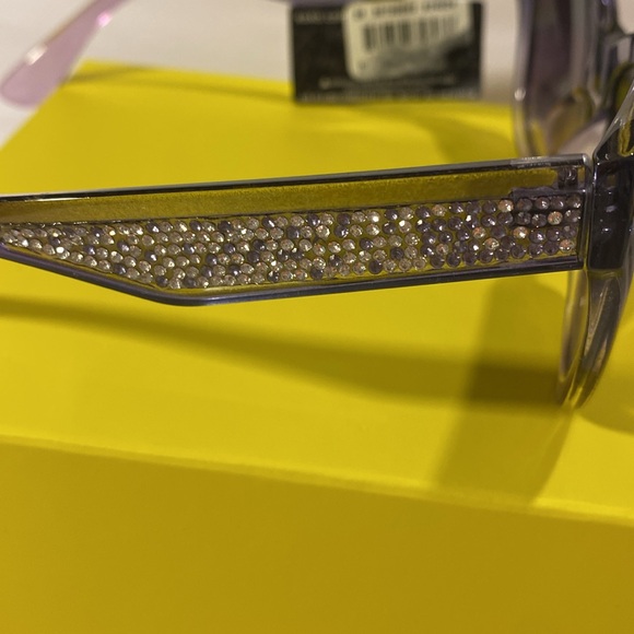 XOXO Sunglasses 100% UV Protection Purple with Rhinestones New with Tags - Picture 5 of 9